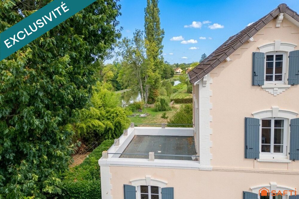 Vente Maison DEMEURE DE CARACTÈRE EN BORD DE CANAL | PARC DE 4 600 M² | CHARME & ÉLÉGANCE Paray-le-monial