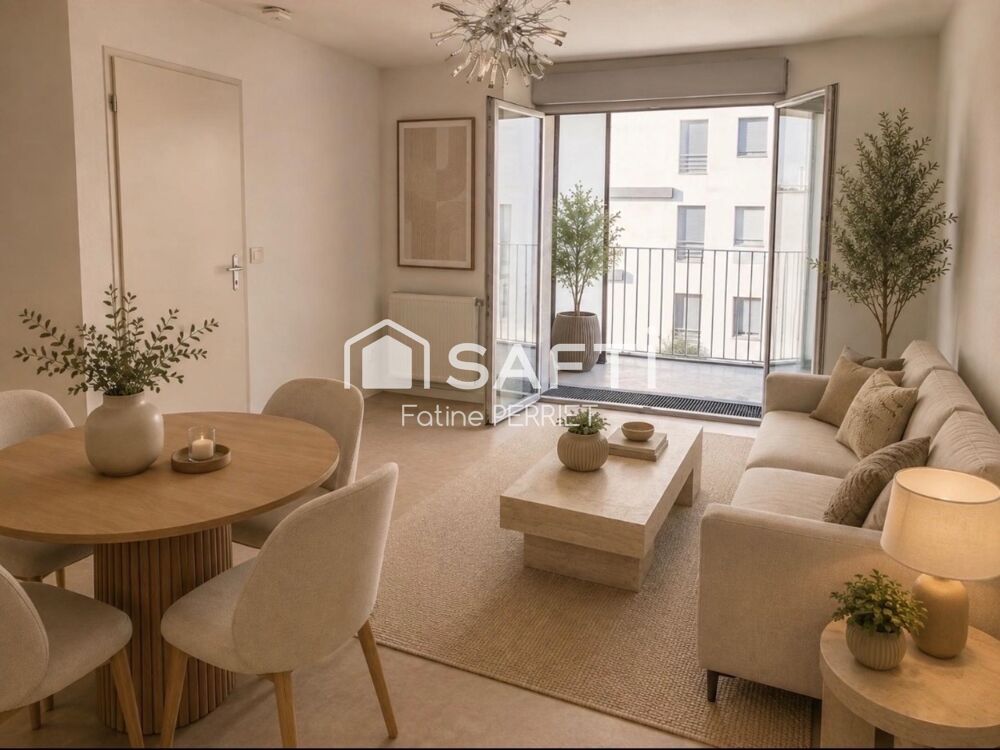 Vente Appartement appart T2 3eme étage avec balcon, parking sécurisé Cenon