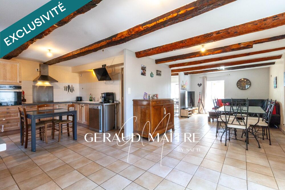 Maison 3 chambres avec grand garage sur le larzac proche A75