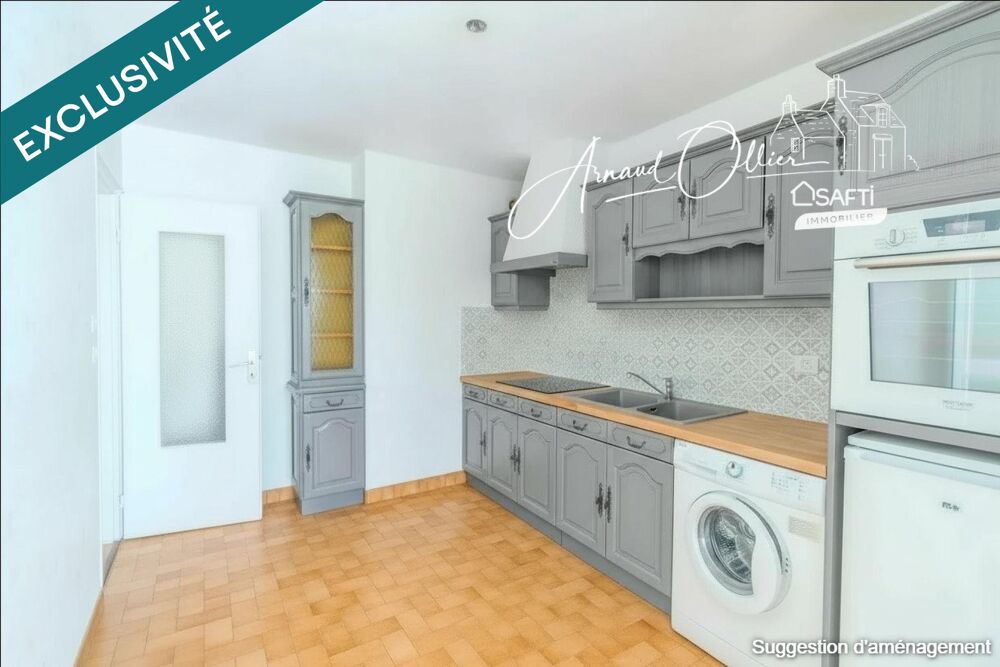 EN EXCLUSIVITÉ  Brest  Appartement T3 lumineux avec véranda et cave