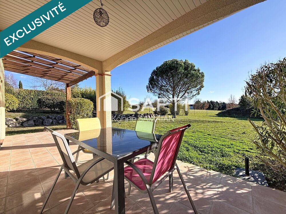 Vente Maison Montastruc-La-Conseillère - Villa T4 - 93 m² plain-pied - Terrain 2000 m2 Montastruc-la-conseillere