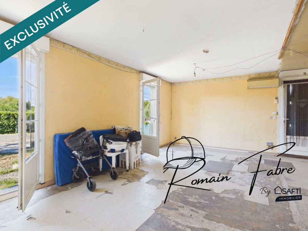 Maison 4 chambre avec travaux de rénovation , belle parcelle de terrain