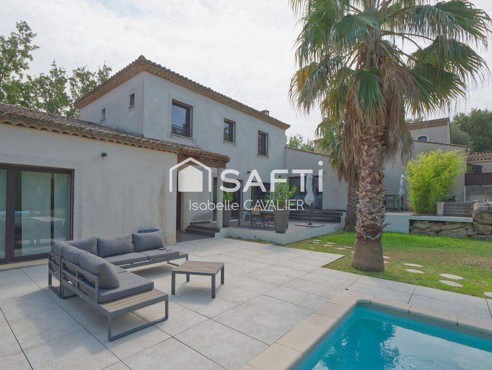Vente Maison Rochefort-du-Gard – Villa d'architecte contemporaine avec piscine Rochefort-du-gard