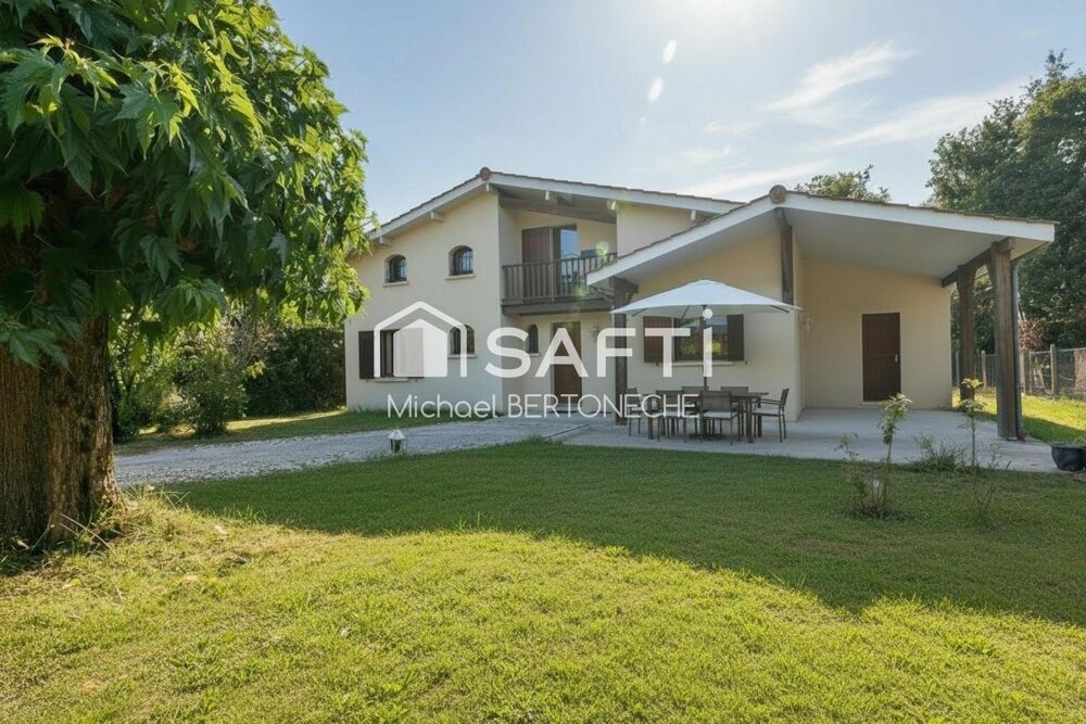 Maison familiale 4 chambres avec grand jardin à La Lande-de-Fronsac (33240)