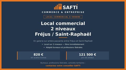 Local 2 niveaux - galerie Fr&eacute;jus/Saint-Rapha&euml;l 120000 83600 Frejus