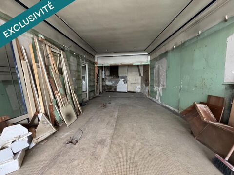   Local commercial de 44.85m² à rénover et aménager 