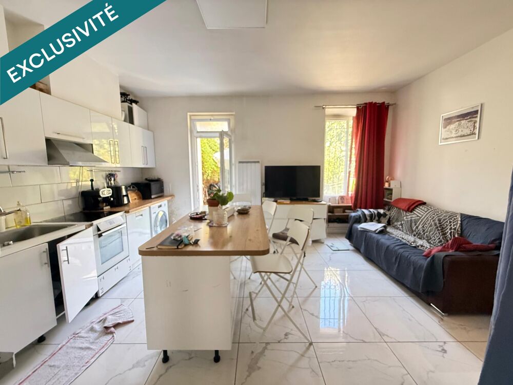 Appartement 3 pièces 55m2 à Charenton le pont avec jardin et 2 caves