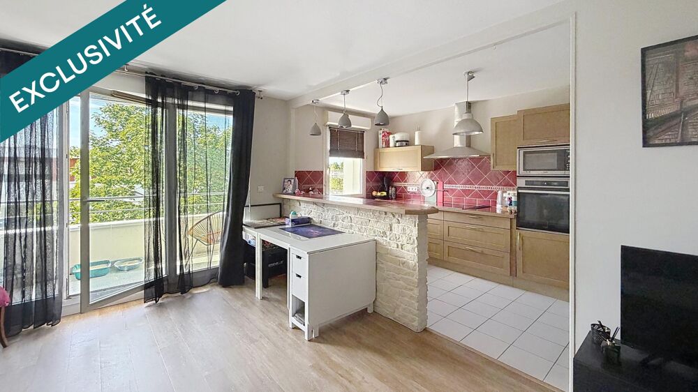 T3 69 m²  BALCON VUE PARC  PARKING  RÉSIDENCE RÉNOVÉE 2025