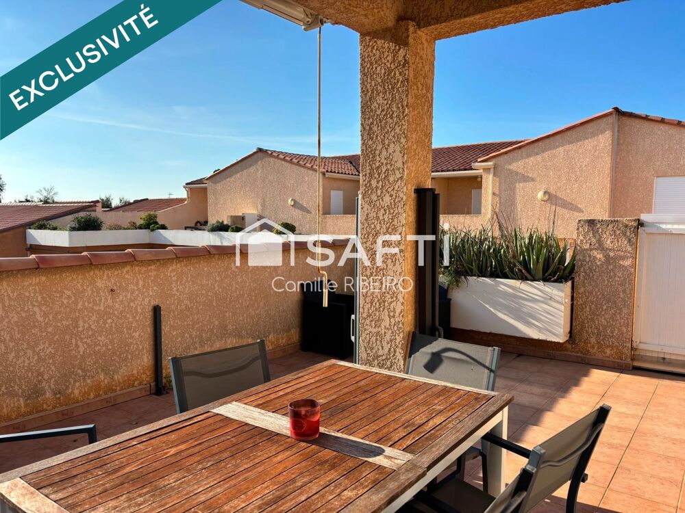 Vente Appartement PORT LEUCATE,T3 LUMINEUX ,TERRASSES,GARAGE Leucate