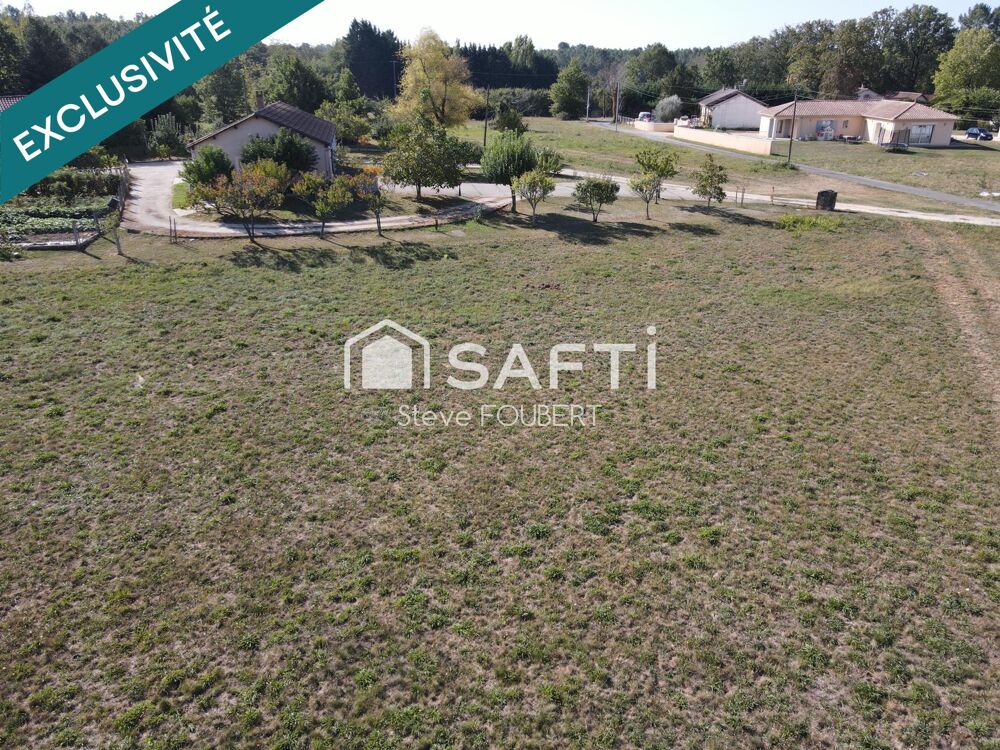 Vente Terrain 1495 m2 constructible en campagne Rouffignac-saint-cernin-de-reilhac