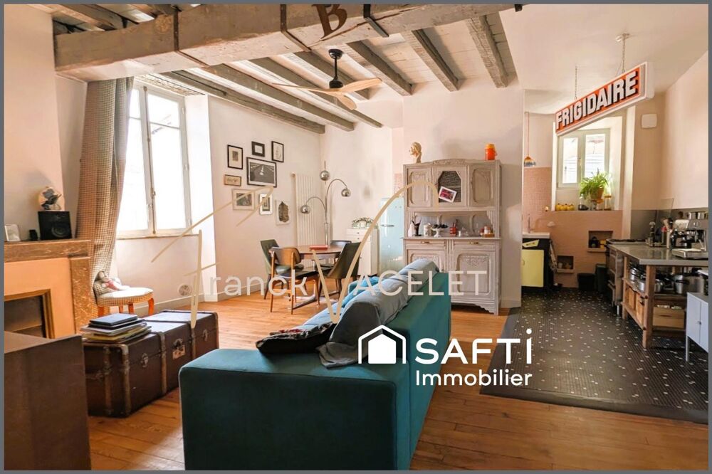 Hyper centre, Maison avec jardin, cachet et potentiel immenses