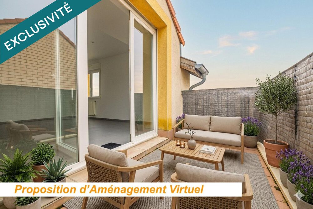 Appartement F3 avec balcon et garage à Maison-Rouge