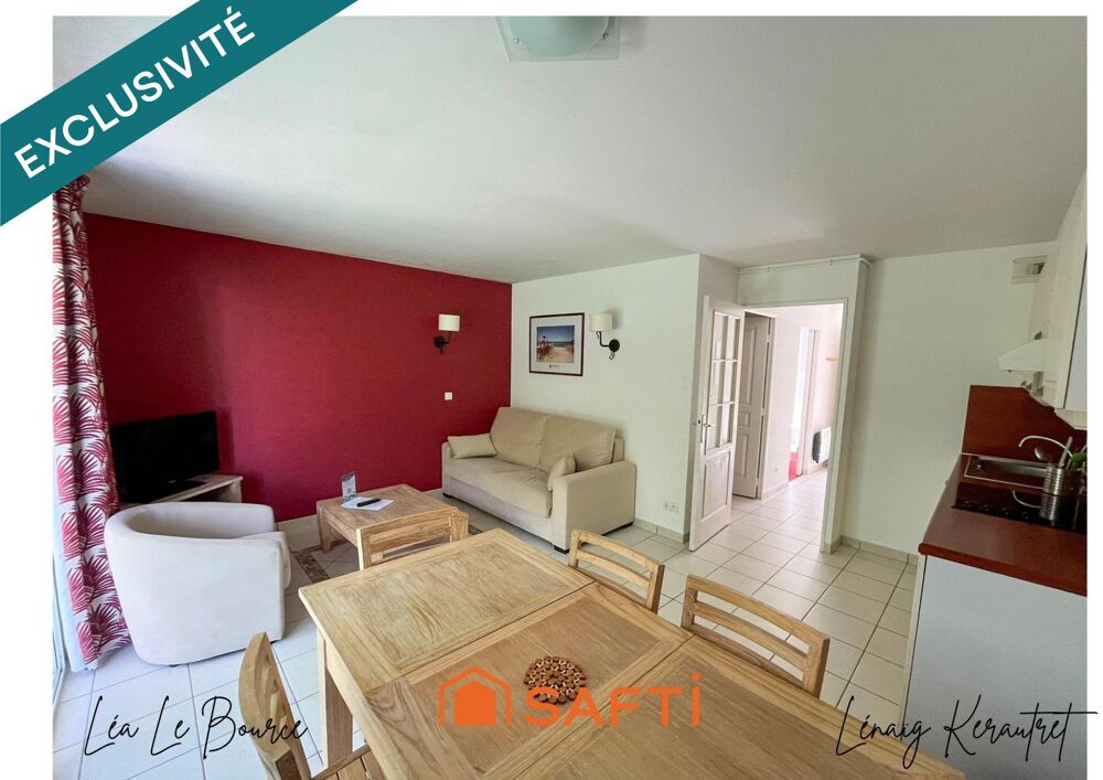 EXCLU Beg-Meil : T2 Rez-de-jardin, plages à pied !