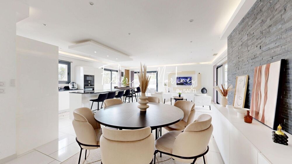 Maison contemporaine, luxe, calme et piscine