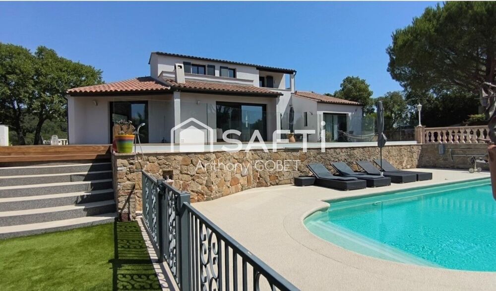 Vente Maison Villa 150m2 , terrain arboré 2100m2 , piscine Montauroux