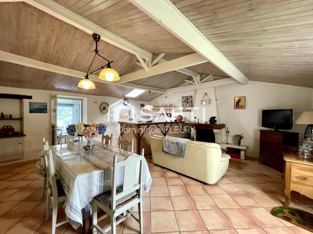 Maison ancienne rénovée de 78m². 3 pièces