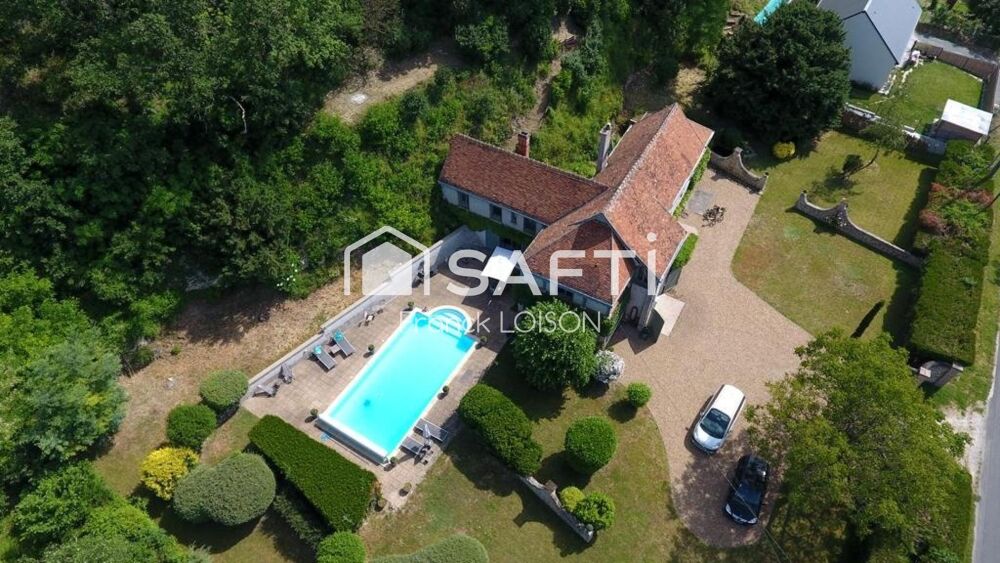 Maison de charme avec piscine aux portes de Bléré