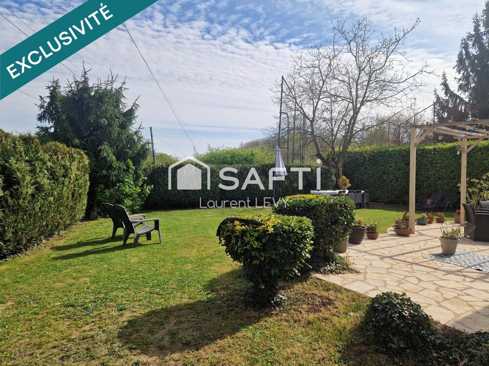 Maison 6 p, 4 chambres, terrasse, jardin, garage