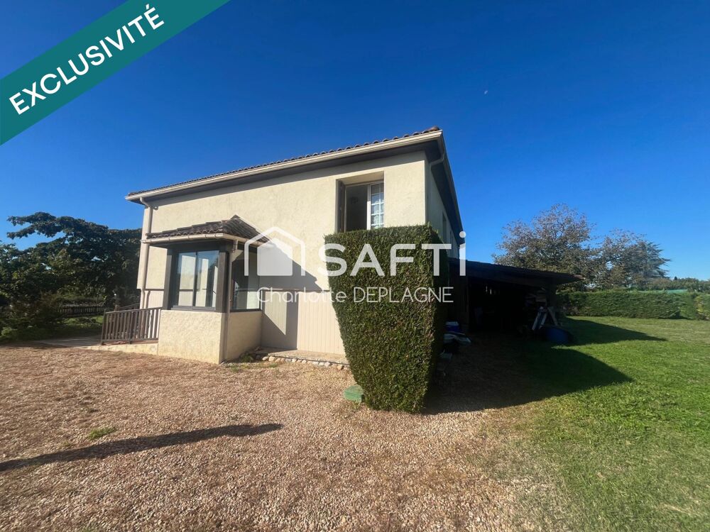 Belle maison sur sous-sol