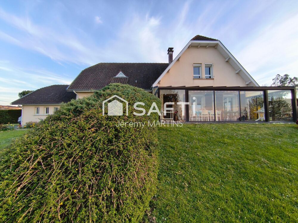 Maison familiale, vue campagne, calme absolu et volumes généreux