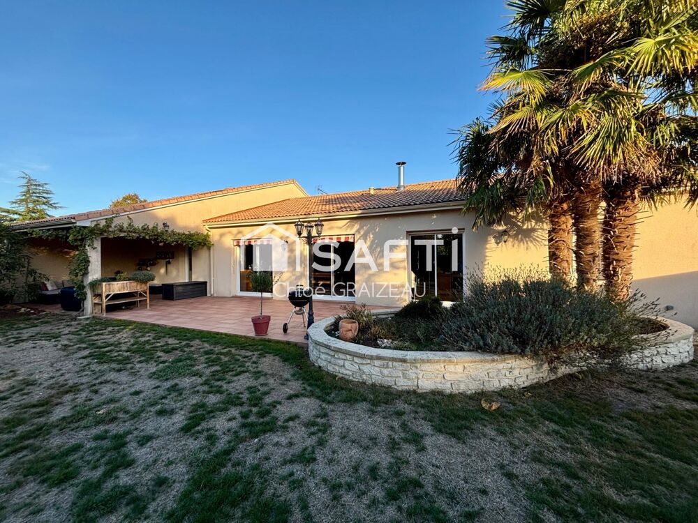 Vente Maison Maison de plain-pied, 4 chambres, bureau, garage Bressuire