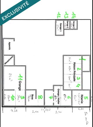  Immeuble à vendre 715 m²