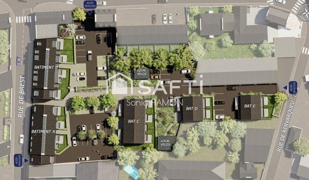 Vente Appartement T3 neuf en VEFA – Balcon plein sud – Saint-Pol-de-Léon Saint-pol-de-leon