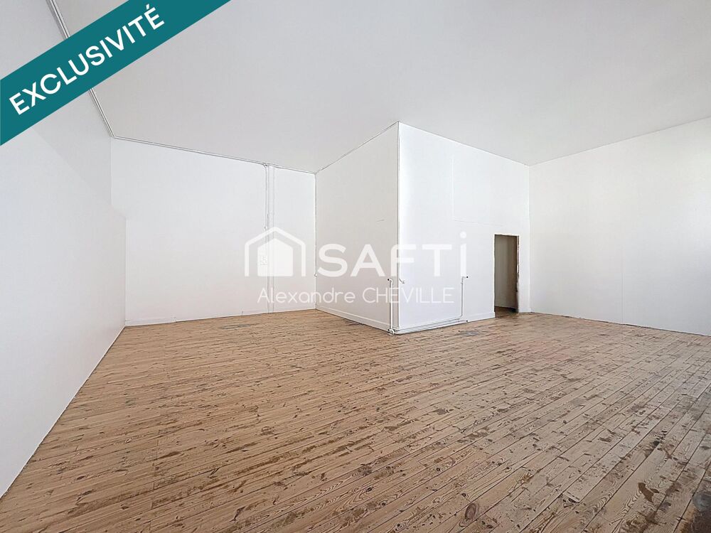 Investisseur Cusset : Plateau 100m² pour déficit