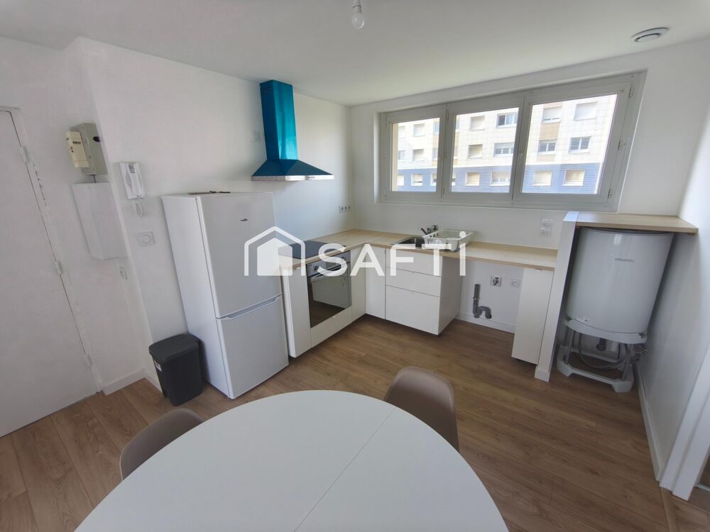 Appartement T2 entièrement rénové avec garage
