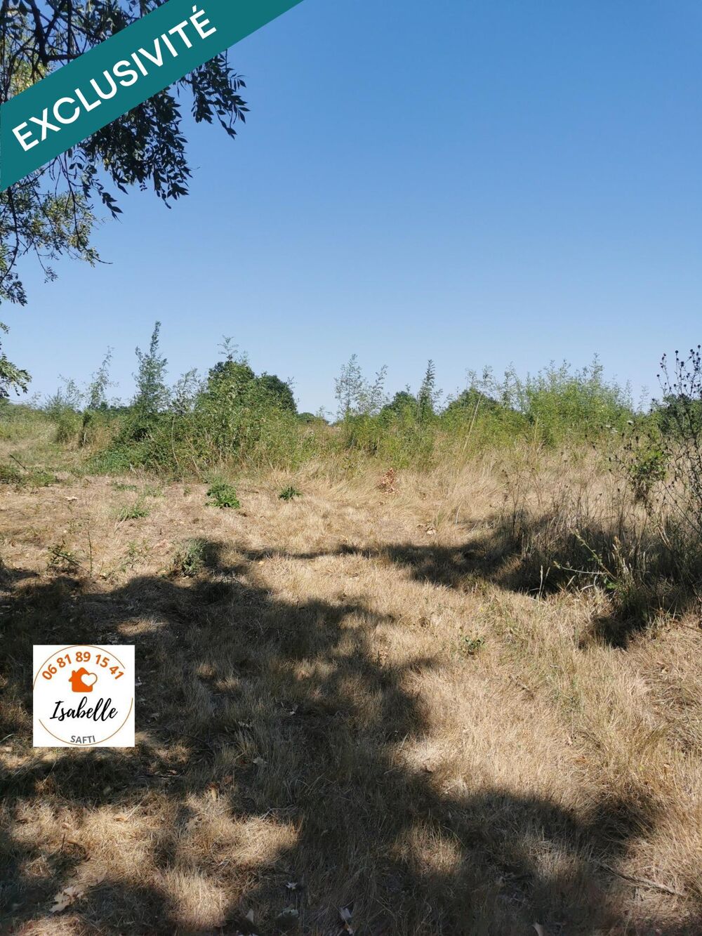 Vente Terrain 2 propriétés dont la nature a repris son droit Castelnau d'auzan labarrere