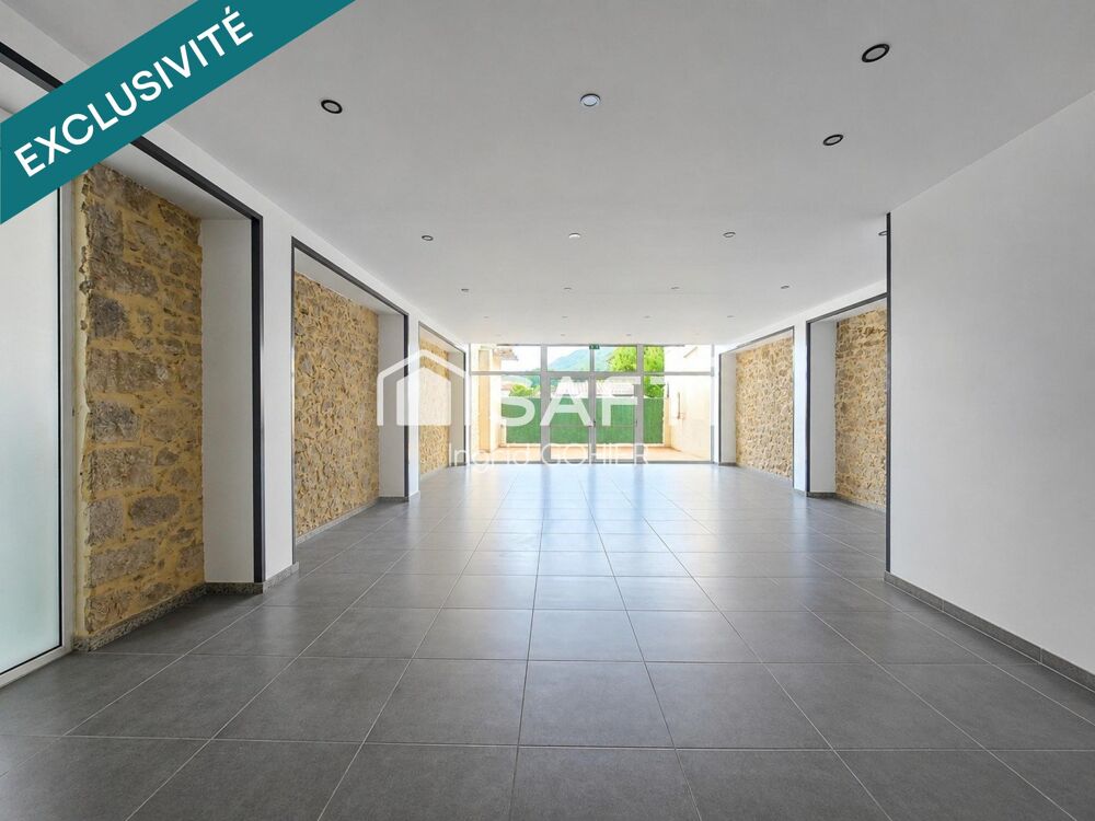 Vente Immeuble IMMEUBLE DE RAPPORT–COMMERCE, HABITATION, GARAGES Lavelanet