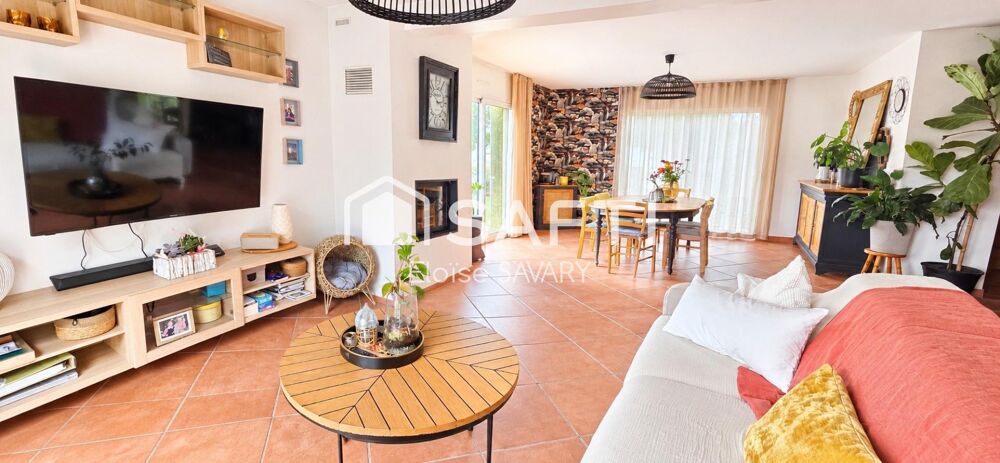 Belle maison familiale de 142m² sur un terrain clos de 1255m²