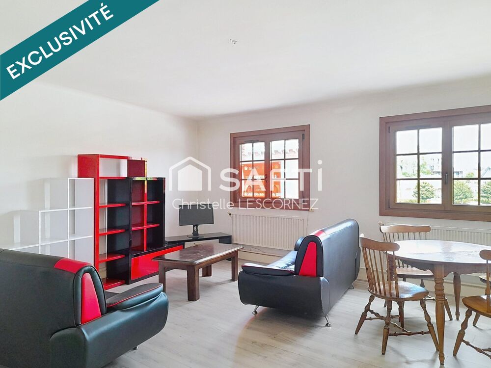 Seclin : bel appart T3 de 67m² avec garage fermé !