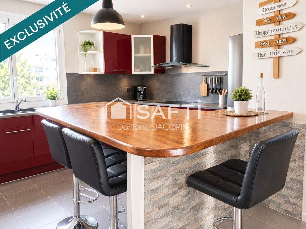 Appartement T5, résidence calme, proche toutes commodités