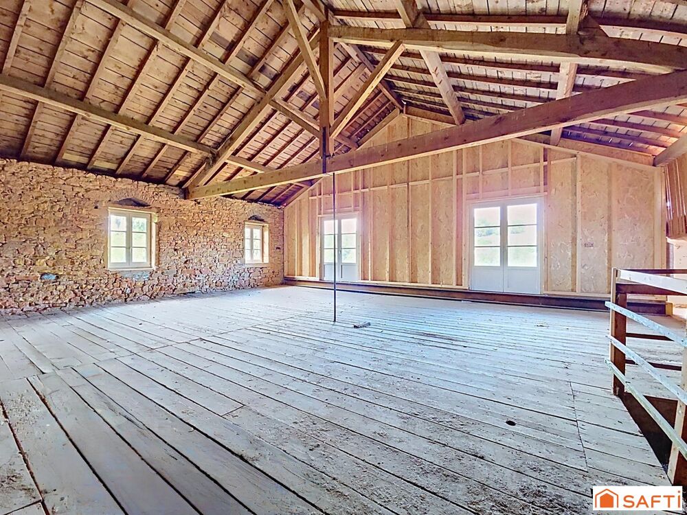 Vente Maison ALIX – Grange en pierre à réhabiliter – 190 m² avec jardin Alix