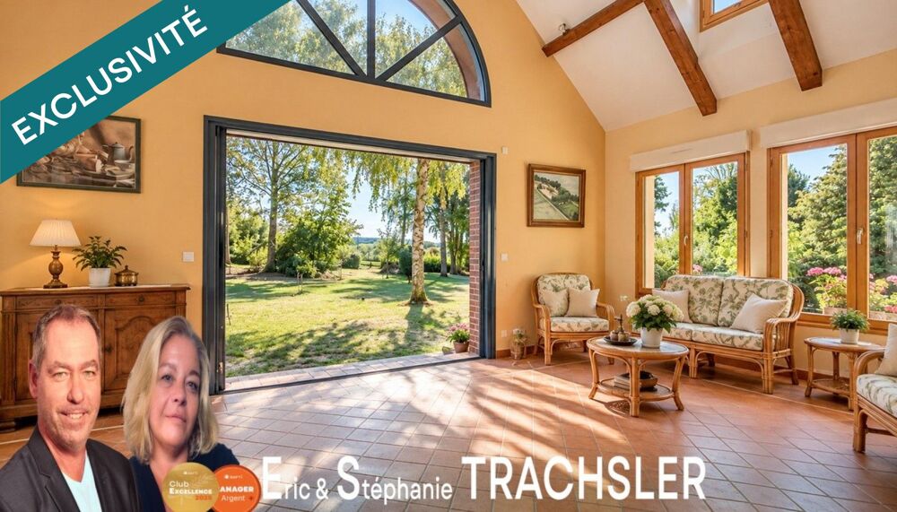 Vente Maison Belle propriété familiale de 225 m² au cœur d'un parc arboré de 5 750 m² Lamnay