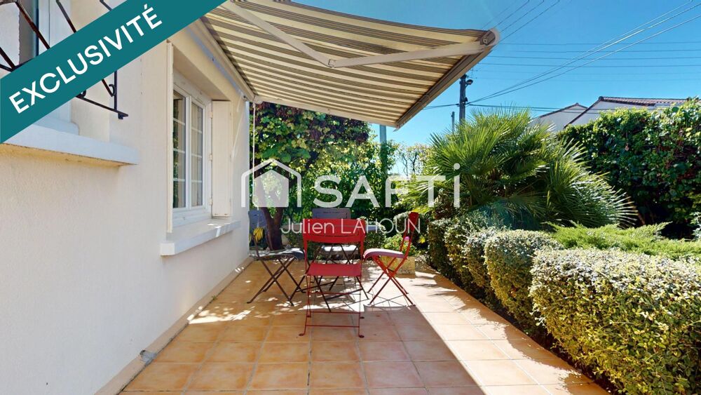 Vente Maison COGNAC – QUARTIER SAINT-MARTIN – MAISON DE PLAIN-PIED 3 CHAMBRES Cognac
