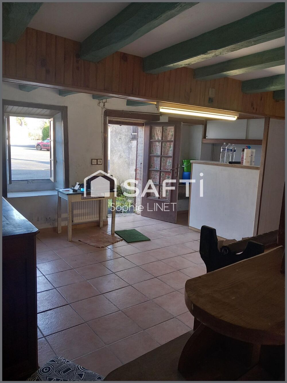 Grange 90 m2 + garage + remise