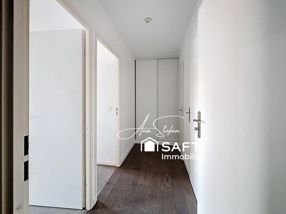 Vente Appartement ? Massy – Quartier Atlantis | Beau 3 pièces avec 2 balcons, dernier étage & parking ? Massy