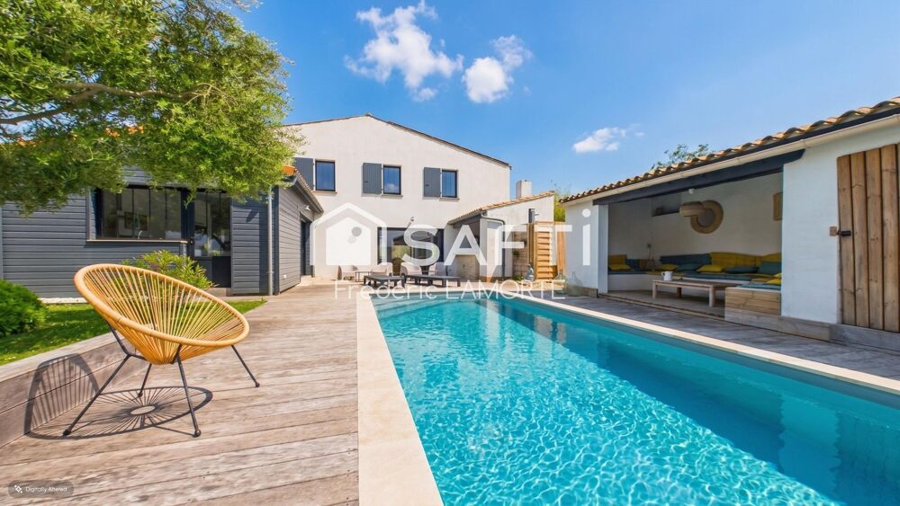 Ancien fournil de 180m², piscine, 5 chambres
