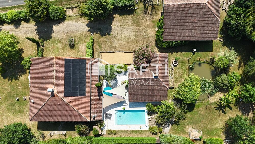 Vente Maison PROPRIÉTÉ DE CARACTÈRE RÉNOVÉE DE 260 M² POTENTIELS – DÉPENDANCES – PISCINE – PARC ARBORÉ DE 4 161 M² Poyanne