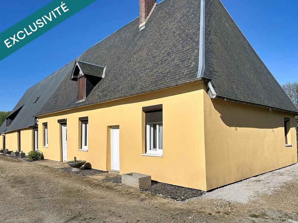 Maison avec de beaux volumes ,dépendances ,terrain de 4000m2 proche le Neubourg .