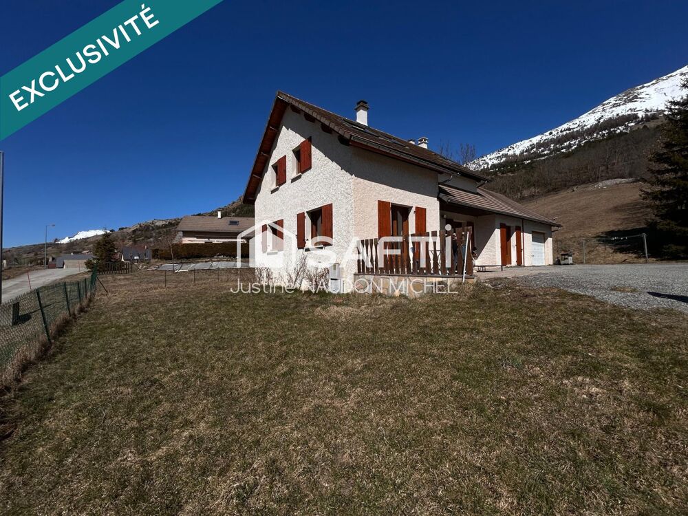 Maison 120m² 3 chambres  Terrain 1187m²  Garage