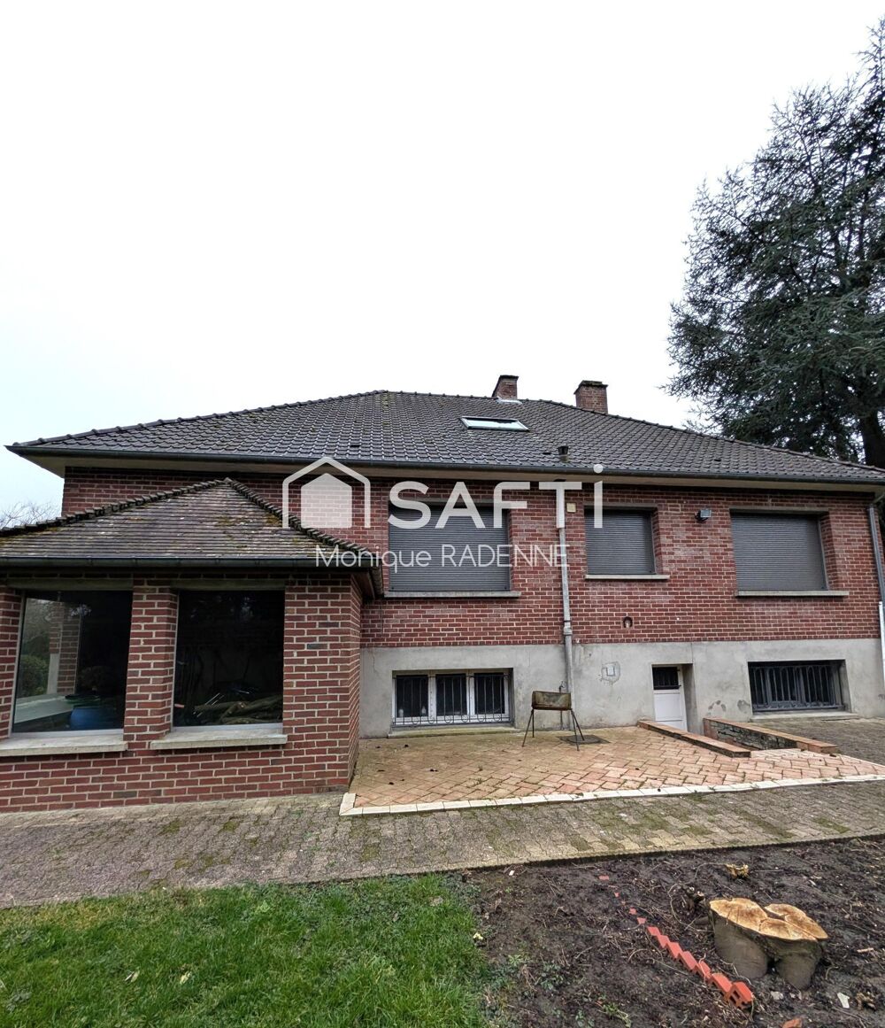 MAISON INDIVIDUELLE EN BRIQUE AVEC SOUS SOL COMPLET