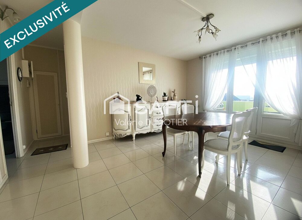 Appartement T3 - 1 chambre - Avec balcon et cave