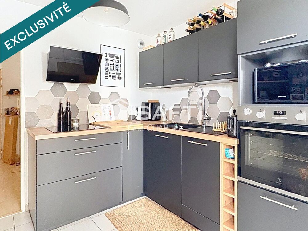 T3 de 63 m² - balcon Sud + box et place parking