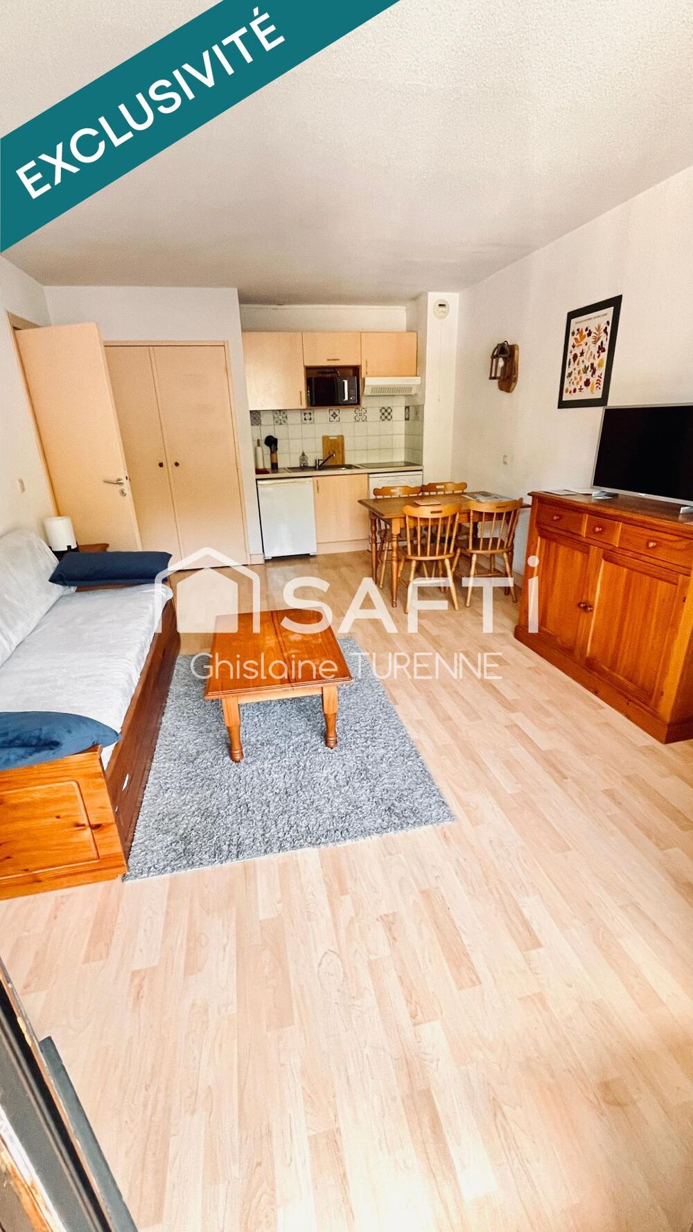 Vente Appartement T2 de 41m2 au coeur de la station Ustou