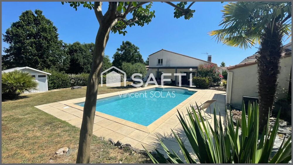 Maison et Emplacement Rare de 140 m² - 3Ch + Bureau - Piscine - Double Garage - Mouilleron le Captif