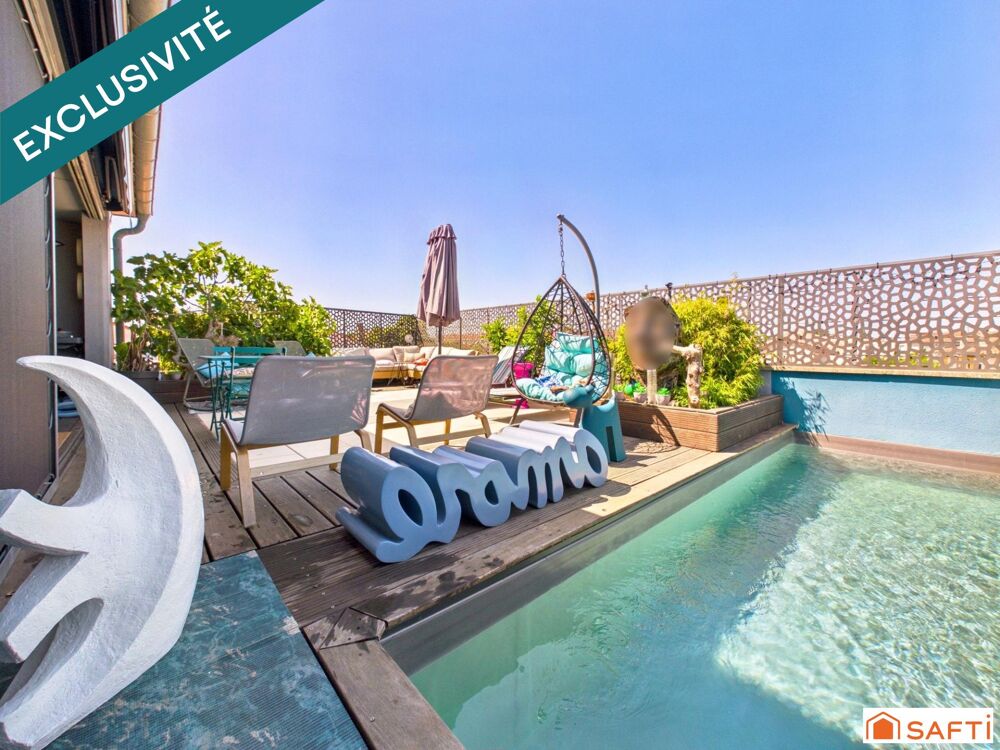 Magnifique Maison de Ville Rooftop, Piscine et Garage de 100m2!!!