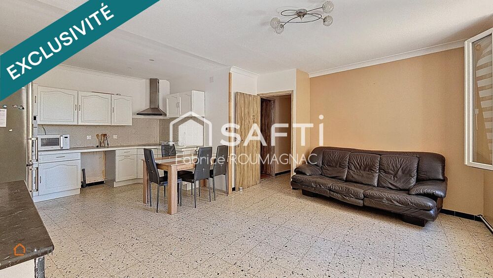 Maison de village de 104 m² avec garage et possibilité d'extérieur